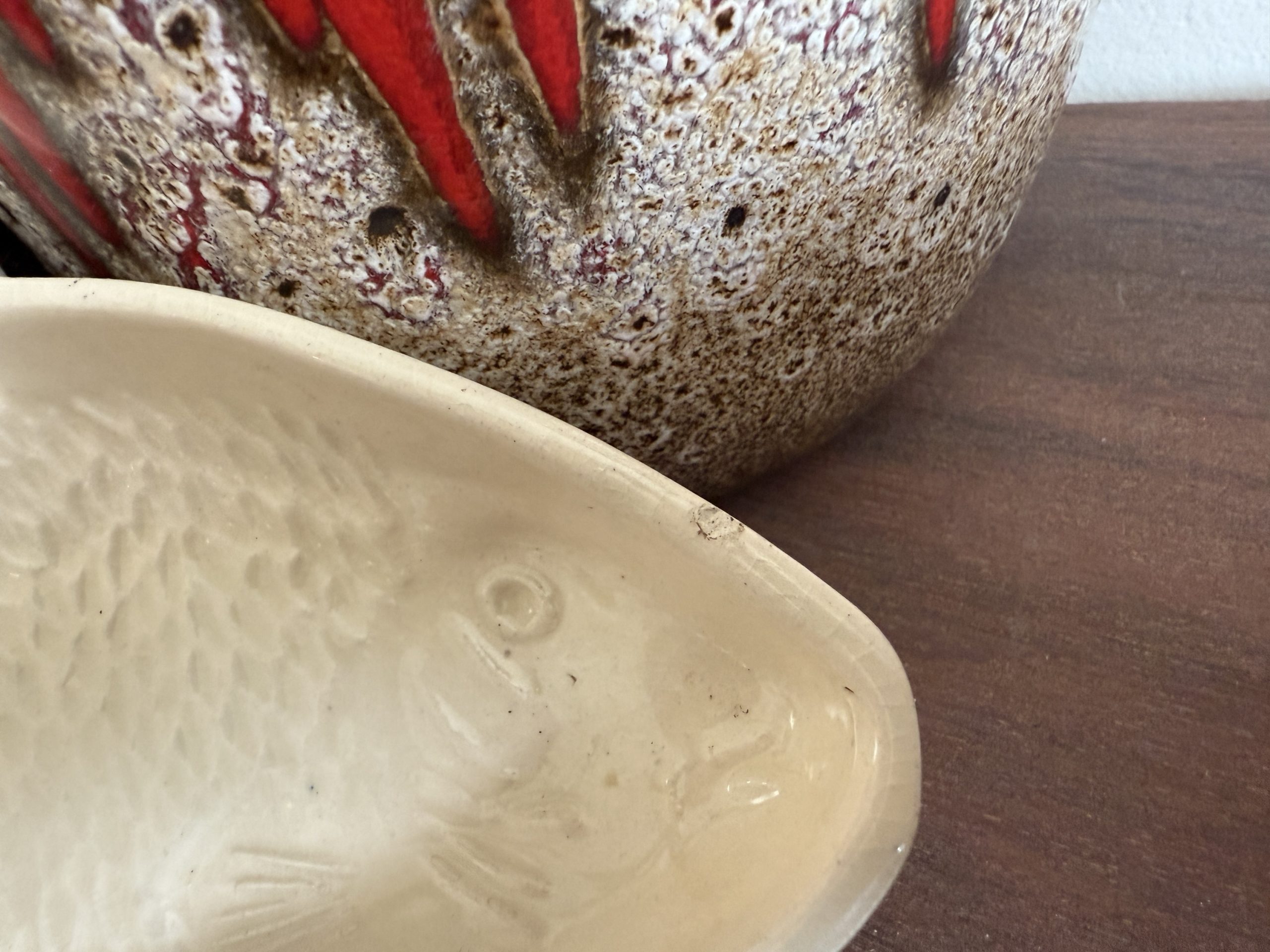 Vis Schaal | geglazuurd aardewerk - Afbeelding 4