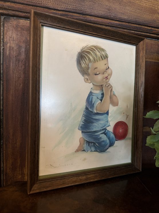 Vintage ingelijste print | Constanza | Jongen - Afbeelding 3