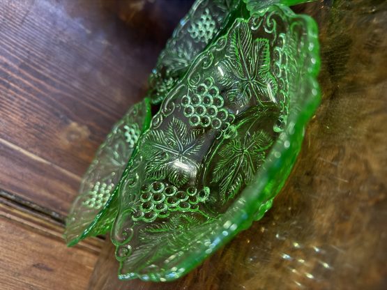 Vintage schaaltjes | set van 4 | groen glas - Afbeelding 6
