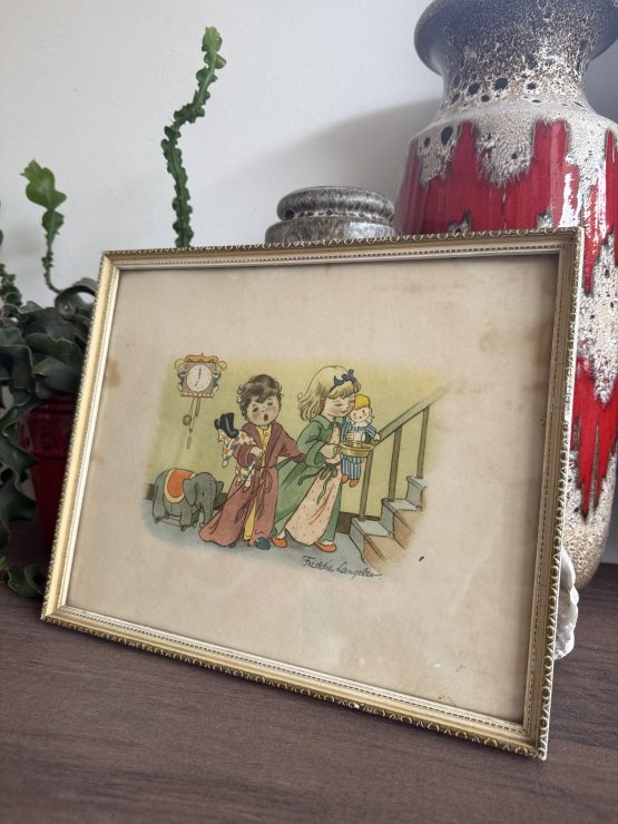 Vintage print | schilderij | Freddie Langeler - Afbeelding 2