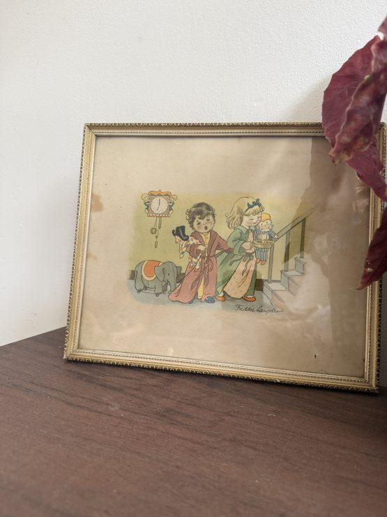Vintage print | schilderij | Freddie Langeler - Afbeelding 4