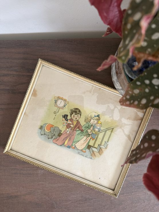 Vintage print | schilderij | Freddie Langeler