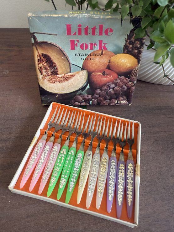 Vintage Japanse cocktail vorkjes - Afbeelding 2